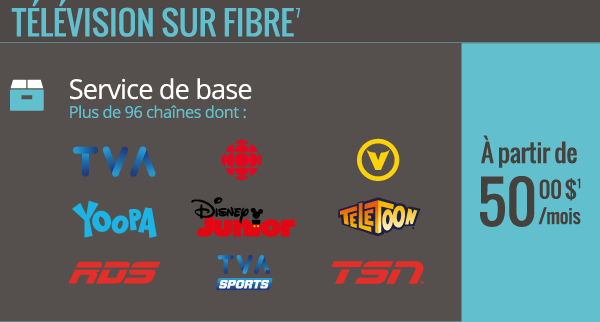 Télévision sur fibre optique